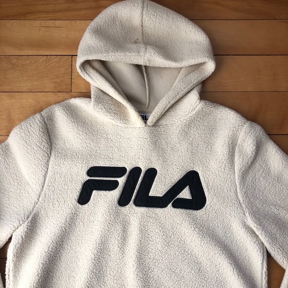 FILA Fleece Hoodie size xl - Picture 2 of 4